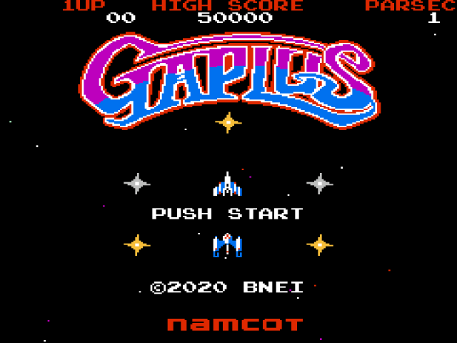 Gaplus (W) (Namcot Collection,Namco Museum Archives Vol 2) [!]-video